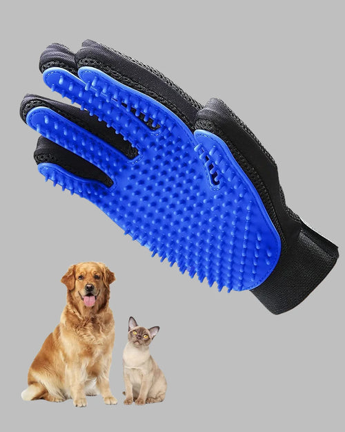 ShedLoop™ Silikon Tüy Toplama Eldiveni — Masaj Etkili, Kedi & Köpek